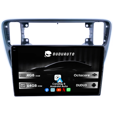 Navigatii Dedicate - Navigatie Dedicata Volkswagen Up 2011-2020 DUDU3, 4GB RAM 64GB ROM, Octacore, Platforma 8581, Android, Display QLED 9", DSP, Carplay&AndroidAuto