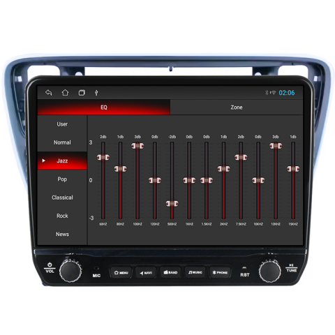 Navigatie dedicata Volkswagen Up 2011-2020 Tesla cu butoane rotative model 2024, 4GB RAM 64GB ROM, Procesor Quadcore, Android 14, Display QLED 10", DSP, Carplay&Android Auto [1]