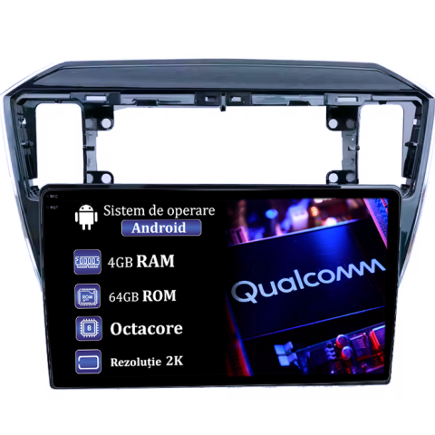 Up 2011-2020 - Navigatie dedicata Volkswagen UP 2011-2020, 4GB RAM 64GB ROM, Procesor Qualcomm Octacore, Android 14, Rezolutie 2K, Display QLED 9", DSP, Carplay&Android Auto, SIM 4G