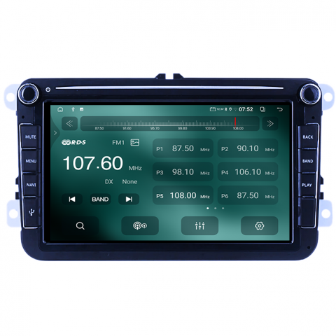 Volkswagen - RESIGILATA Navigatie dedicata Volkwagen, 2GB RAM 32GB ROM, Quad Core, Display 8" IPS Full HD, Carplay&Android Auto, Android 14, Suport camere AHD -
