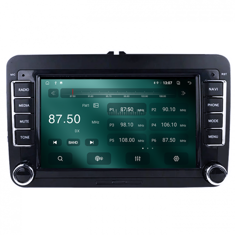 Navigatie dedicata Volkswagen, 4GB RAM 64GB ROM, Octacore, Android 14, Display QLED 7", DSP, Carplay&Android Auto, SIM 4G, Ventilator Activ [3]