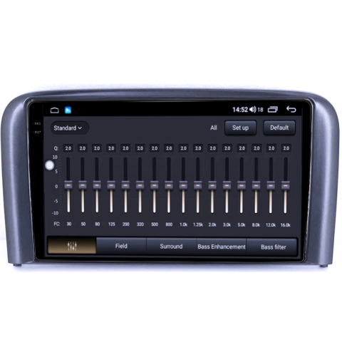 Navigatie dedicata Volvo S80, 8GB RAM 128GB ROM, Octacore, Platforma TS18, Android 14, Display QLED 9", Suporta camera 360", DSP, Carplay&Android Auto, SIM 4G, Ventilator Activ [8]