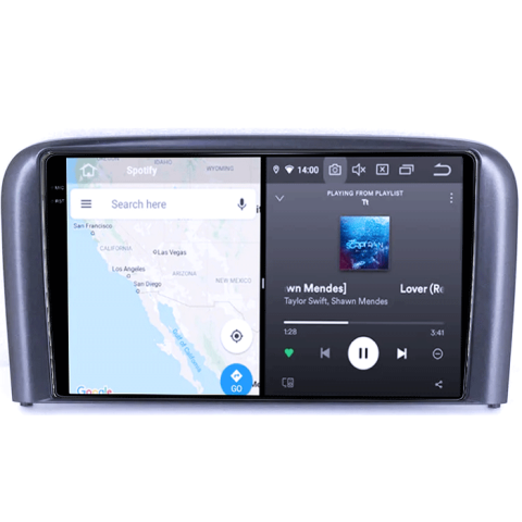 Navigatie dedicata Volvo S80, 8GB RAM 128GB ROM, Octacore, Platforma TS18, Android 14, Display QLED 9", Suporta camera 360", DSP, Carplay&Android Auto, SIM 4G, Ventilator Activ [7]