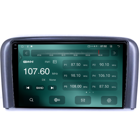 Navigatie dedicata Volvo S80, 8GB RAM 128GB ROM, Octacore, Platforma TS18, Android 14, Display QLED 9", Suporta camera 360", DSP, Carplay&Android Auto, SIM 4G, Ventilator Activ [3]