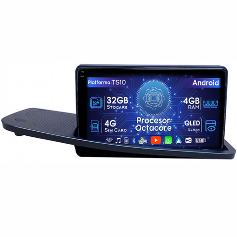 V70 2007-2012 - Navigatie dedicata Volvo V70 2007-2012, 4GB RAM 32GB ROM, Octacore, Android 14, Display QLED 1K 9", DSP, Carplay&Android Auto, SIM 4G, Bluetooth, Ventilator Activ