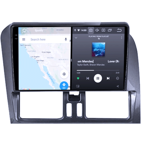 Navigatie dedicata Volvo XC60 2014-2018, 8GB RAM 128GB ROM, Octacore, Platforma TS18, Android 14, Display QLED 9", Suporta camera 360", DSP, Carplay&Android Auto, SIM 4G, Ventilator Activ [6]