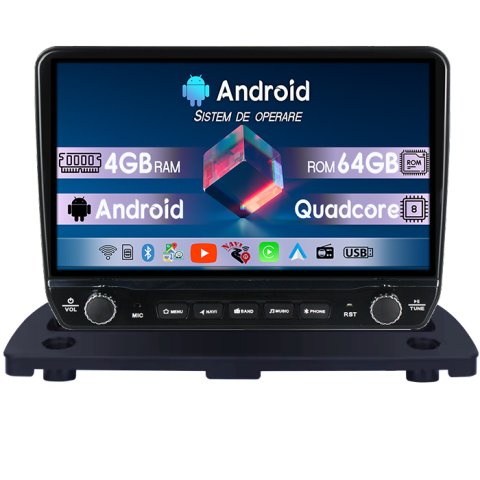 XC90 2002-2014 - Navigatie dedicata Volvo XC90 2002-2014 Tesla cu butoane rotative model 2024, 4GB RAM 64GB ROM, Procesor Quadcore, Android 14, Display QLED 10", DSP, Carplay&Android Auto