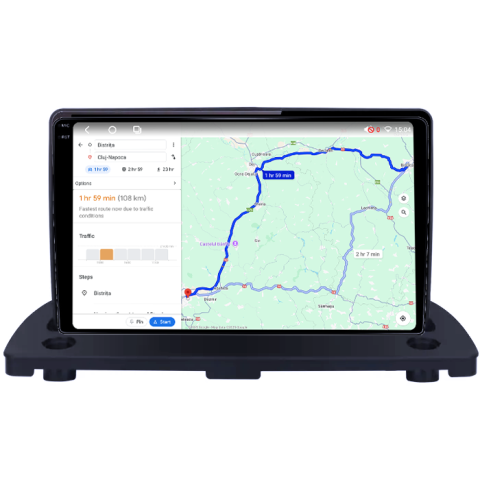 Navigatie dedicata Volvo XC90 2002-2014, 4GB RAM 32GB ROM, Octacore, Android 14, Display QLED 1K 9", DSP, Carplay&Android Auto, SIM 4G, Bluetooth, Ventilator Activ [3]
