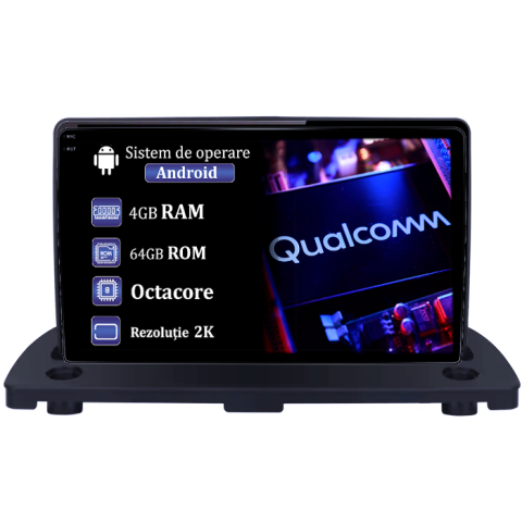 XC90 - Navigatie dedicata Volvo XC90, 4GB RAM 64GB ROM, Procesor Qualcomm Octacore, Android 14, Rezolutie 2K, Display QLED 9", DSP, Carplay&Android Auto, SIM 4G