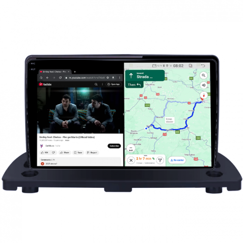 Navigatie dedicata Volvo XC90, 4GB RAM 64GB ROM, Quadcore, Android 14, Display QLED 1K, 9", DSP, Carplay&Android Auto, Suport camere AHD [4]