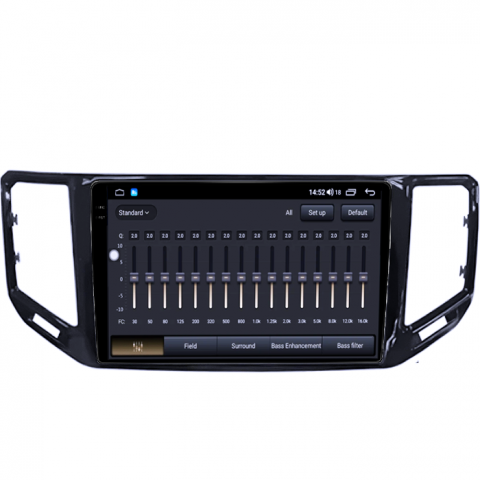 Navigatie dedicata VW Atlas 2017+, 8GB RAM 128GB ROM, Octacore, Platforma 7862, Android 14, Display QLED 10" 2K, Suporta camera 360", DSP, Carplay&Android Auto, SIM 4G, Ventilator Activ [1]