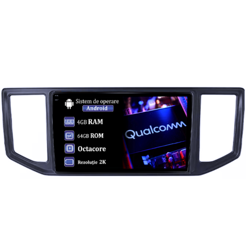 VW Crafter 2017-2021 - Navigatie dedicata VW Crafter 2017-2021, 4GB RAM 64GB ROM, Procesor Qualcomm Octacore, Android 14, Rezolutie 2K, Display QLED 9", DSP, Carplay&Android Auto, SIM 4G4GB RAM 64GB ROM, Procesor Qualcomm O