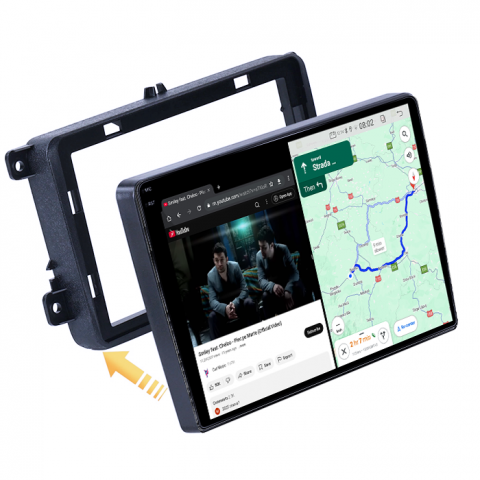 Navigatie dedicata VW Golf 5 2004-2010, 4GB RAM 64GB ROM, Quad Core, Display 10" QLED 1K, Carplay, Android 14, Bluetooth, Magazin Play, Suport Camere AHD [5]