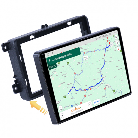 Navigatie dedicata VW Golf 5 2004-2010, 4GB RAM 64GB ROM, Quad Core, Display 10" QLED 1K, Carplay, Android 14, Bluetooth, Magazin Play, Suport Camere AHD [4]