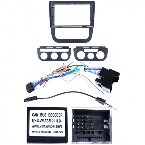 Navigatie dedicata VW Jetta5 2005-2010 si Golf 5, 8GB RAM 128GB ROM, Octacore, Platforma TS18, Android 14, Display QLED 10”, Suporta camera 360º, DSP, Carplay&Android Auto, SIM 4G, Ventilator Activ [5]