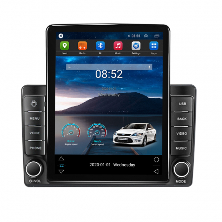 Passat B5 (1996-2005) - Navigatie dedicata VW Passat B5,Tesla Style, ANDROID 13,Carplay&Android Auto, 10 inch , 8+128GB, Internet, Aplicatii, Waze, GPS