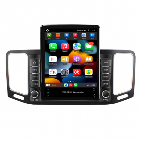 Navigatie dedicata VW Sharan 2012-2018,Tesla Style, ANDROID 13,Carplay&Android Auto, 10 inch , 8+128GB, Internet, Aplicatii, Waze, GPS [1]