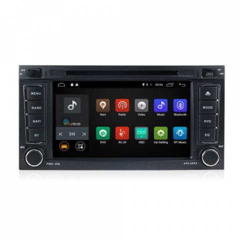 Navigatie dedicata VW Touareg 2002-2012, transporter T5, cu DVD, Android 13, Wireless Carplay si Android auto 2GB RAM 32 ROM, Display IPS, 7 inch, Microfon Extern [2]