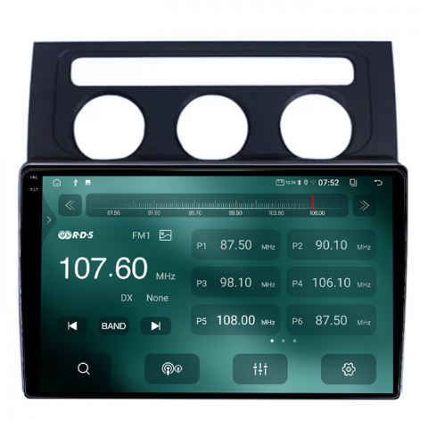 Navigatie dedicata VW Touran 2003-2015, 4GB RAM 64GB ROM, Quadcore, Android 14, Display QLED 1K 9", DSP, Carplay&Android Auto, Suport camere AHD [1]