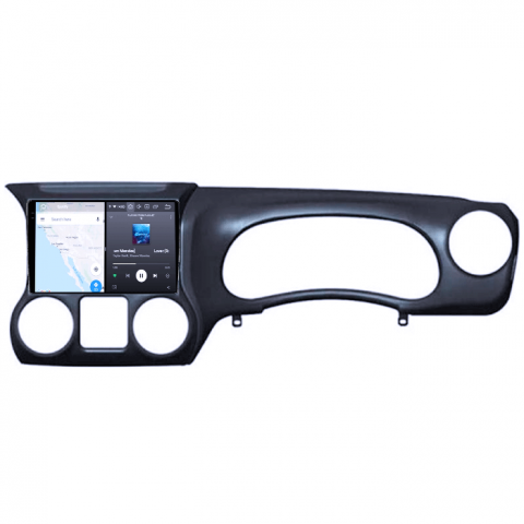 Navigatie dedicata Wrangler 2014-2016, 12GB RAM 256GB ROM, Android 13, Rezolutie 2K, Display QLED 9", DSP, Carplay&Android Auto, SIM 4G, Ventilator Activ, Suport Camere 360 [3]