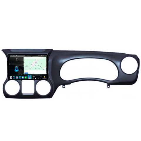 Navigatie dedicata Wrangler 2014-2016, 4GB RAM 64GB ROM, Procesor Qualcomm Octacore, Android 14, Rezolutie 2K, Display QLED 9", DSP, Carplay&Android Auto, SIM 4G [2]