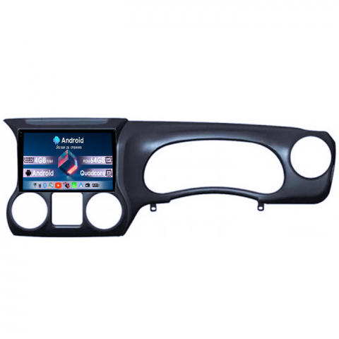 Wrangler 2011-2016 - Navigatie dedicata Wrangler 2014-2016, 4GB RAM 64GB ROM, Quad Core, Display 9" QLED 1K, Carplay&Android Auto, Android 14, Suport Camere AHD