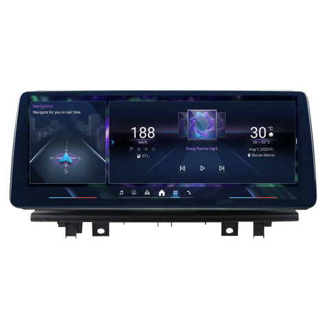 Seria 2 F22 2014-2020 - Navigatie dedicata X1 F48 2016-2017 NBT, 8GB RAM 256GB ROM, Procesor Qualcomm Octacore, Android 14, Rezolutie 2K, Display QLED 12.3", DSP, Carplay&Android Auto, SIM 4G