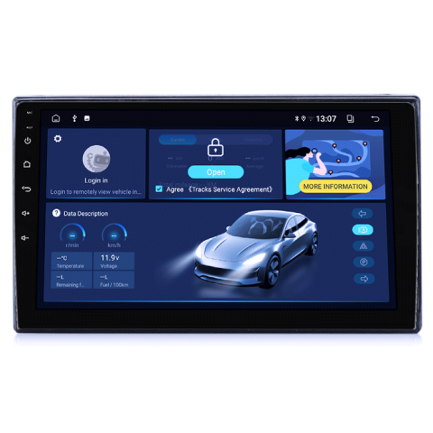 Volkswagen - Navigatie dedicataVolkswagen Fox 2003-2016, 4GB RAM 64GB ROM, Quad Core, Display 9" QLED 1K, Carplay, Android 14, Bluetooth, Magazin Play, Suport Camere AHD