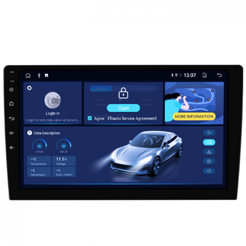 Navigatie dedicata Ducato 2006-2016 Low, 8GB RAM 128GB ROM, Octacore, Platforma TS18, Android 13, Display QLED 9”, Suporta camera 360º, DSP, Carplay&Android Auto, SIM 4G, Ventilator Activ [1]