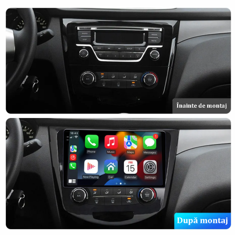 Navigatie dedicata Nissan Qashqai X-Trail 2013-2016, 12GB RAM 256GB ROM, Android 13, Rezolutie 2K, Display QLED, 10.25", DSP, Carplay, Android Auto, Internet, Youtube, Waze, Wi Fi, USB [1]