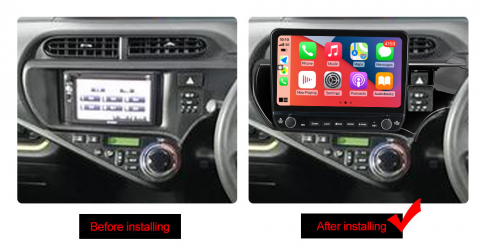 Navigatie dedicata Aqua 2011-2007 cu butoane rotative model 2024, 9 Inch, 2GB RAM 32GB ROM, Quadcore, Android 13, WiFi, Bluetooth, Magazin Play [4]