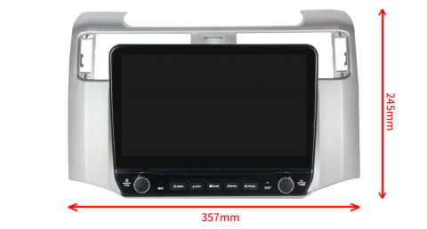 Navigatie dedicata Toyota 4runner 2009-2017 cu butoane rotative model 2024, 9 Inch, 2GB RAM 32GB ROM, Quadcore, Android 13, WiFi, Bluetooth, Magazin Play [5]