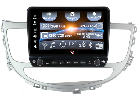 Hyundai - Navigatie dedicata Rohens Genesis 2008-2013 cu butoane rotative model 2024, 9 Inch, 2GB RAM 32GB ROM, Quadcore, Android 13, WiFi, Bluetooth, Magazin Play