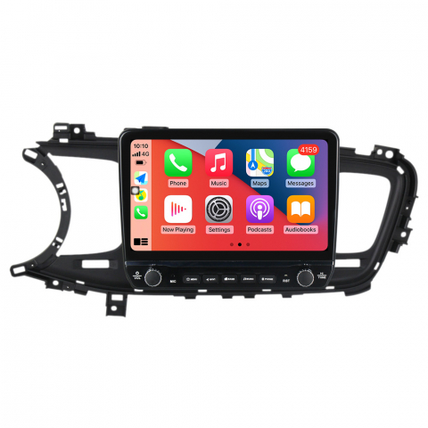 Optima K5 2013- 2015 - Navigatie dedicata Optima K5 2013-2015 cu butoane rotative model 2024, 4 GB RAM 64 ROM, Quadcore, Android 13, Display QLED, 9", DSP, Carplay, Android Auto, Internet, Youtube , Waze , WI-FI