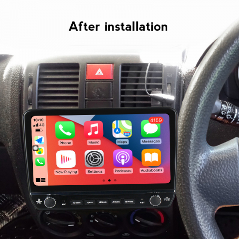 Navigatie dedicata GETZ 2002-2011 cu butoane rotative model 2024, 9 Inch, 2GB RAM 32GB ROM, Quadcore, Android 13, WiFi, Bluetooth, Magazin Play [2]