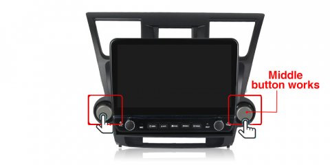 Navigatie dedicata Highlander 2007-2013 cu butoane rotative model 2024, 10 Inch, 2GB RAM 32GB ROM, Quadcore, Android 13, WiFi, Bluetooth, Magazin Play [5]