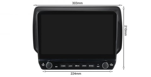 Navigatie dedicata Rush 2018-2019 cu butoane rotative model 2024, 9 Inch, 2GB RAM 32GB ROM, Quadcore, Android 13, WiFi, Bluetooth, Magazin Play [5]