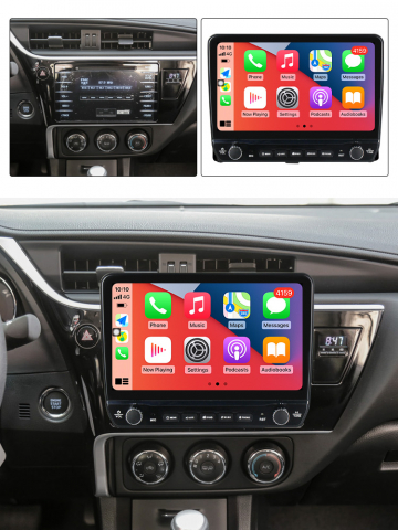 Navigatie dedicata Corolla 11 Auris E180 2017-2018 cu butoane rotative model 2024, 9 Inch, 2GB RAM 32GB ROM, Quadcore, Android 13, WiFi, Bluetooth, Magazin Play [3]