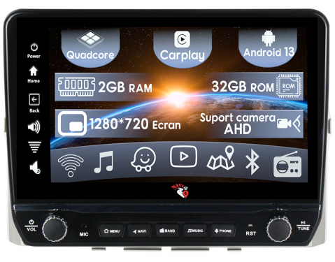 Verso 2004-2009 - Navigatie dedicata Verso 2004-2009 cu butoane rotative model 2024, 9 Inch, 2GB RAM 32GB ROM, Quadcore, Android 13, WiFi, Bluetooth, Magazin Play