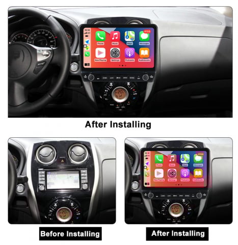 Navigatie dedicata Note 2012-2019 cu butoane rotative model 2024, 9 Inch, 2GB RAM 32GB ROM, Quadcore, Android 13, WiFi, Bluetooth, Magazin Play [4]