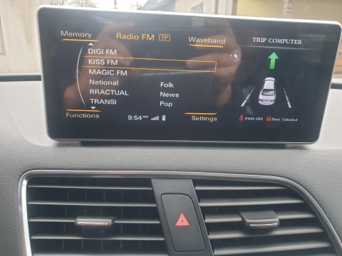Navigatie dedicata Audi Q3 2013-2019 RMC, Android 13, Wireless Carplay si Android auto 6GB RAM 128GB ROM, Display IPS, 10.25 inch, Microfon Extern [5]