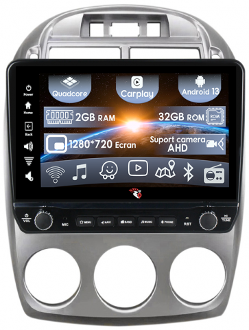 Cerato 2005-2006 - Navigatie dedicata Cerato 2005-2006 cu butoane rotative model 2024, 9 Inch, 2GB RAM 32GB ROM, Quadcore, Android 13, WiFi, Bluetooth, Magazin Play