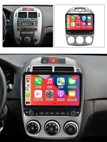 Navigatie dedicata Cerato 2005-2006 cu butoane rotative model 2024, 9 Inch, 2GB RAM 32GB ROM, Quadcore, Android 13, WiFi, Bluetooth, Magazin Play [3]