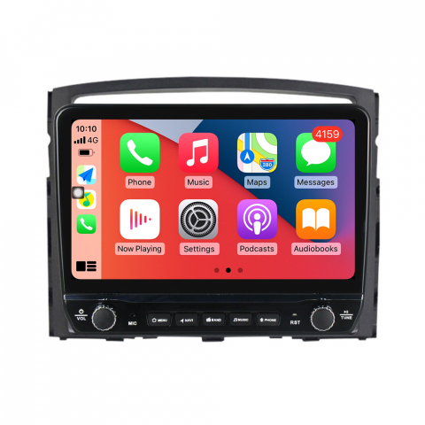 Navigatie dedicata Pajero 2006-2014 cu butoane rotative model 2024, 9 Inch, 2GB RAM 32GB ROM, Quadcore, Android 13, WiFi, Bluetooth, Magazin Play [3]