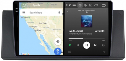 Navigatie dedicata BMW Seria 5 E39/E53 2000-2006, 12GB RAM 256GB ROM, Android 13, Rezolutie 2K, Display QLED, 9", DSP, Carplay, Android Auto, Internet, Youtube, Waze, Wi Fi [2]
