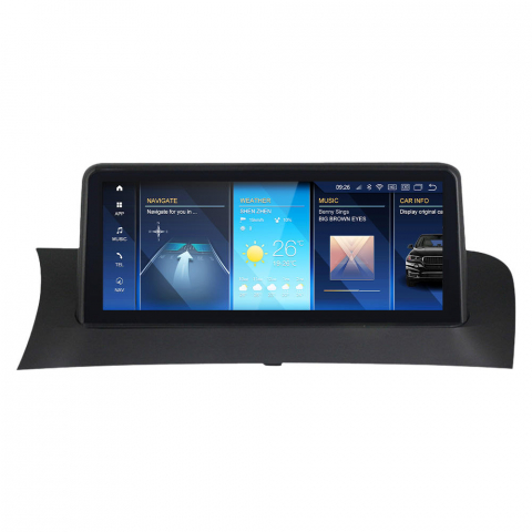 X3 F25 - Navigatie dedicata X3 F25 2011-2013 & X4 F26 2011-2017, NBT, 6GB RAM 128GB ROM, Octacore, Android 13, Display Full HD 10.25", DSP, Carplay&Android Auto, SIM 4G