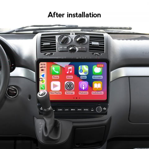 Navigatie dedicata Benz Vito 2011-2015 cu butoane rotative model 2024, 10 Inch, 2GB RAM 32GB ROM, Quadcore, Android 13, WiFi, Bluetooth, Magazin Play [2]