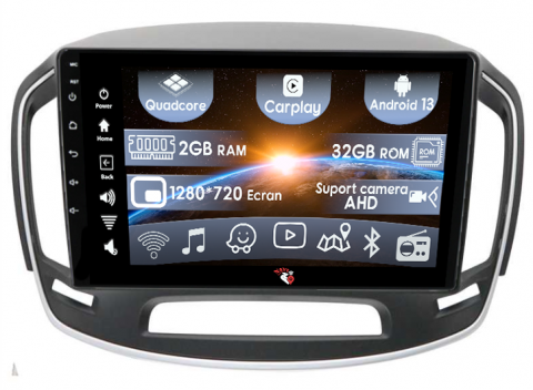 Buick Regal 2014+ - (Resigilata) Navigatie dedicata Buick Regal 2014+, 2GB RAM 32GB ROM, Quad Core, Display 10" IPS Full HD, Carplay, Android 13, Bluetooth, Magazin Play, Suport camere AHD