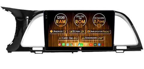Kia - Navigatie dedicata Kia K4 2014, 12GB RAM 256GB ROM, Android 13, Rezolutie 2K, Display QLED, 9", DSP, Carplay, Android Auto, Internet, Youtube, Waze, Wi Fi, USB