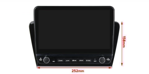 Navigatie dedicata Octavia 2013-2018 cu butoane rotative model 2024, 10 Inch, 2GB RAM 32GB ROM, Quadcore, Android 13, WiFi, Bluetooth, Magazin Play [5]